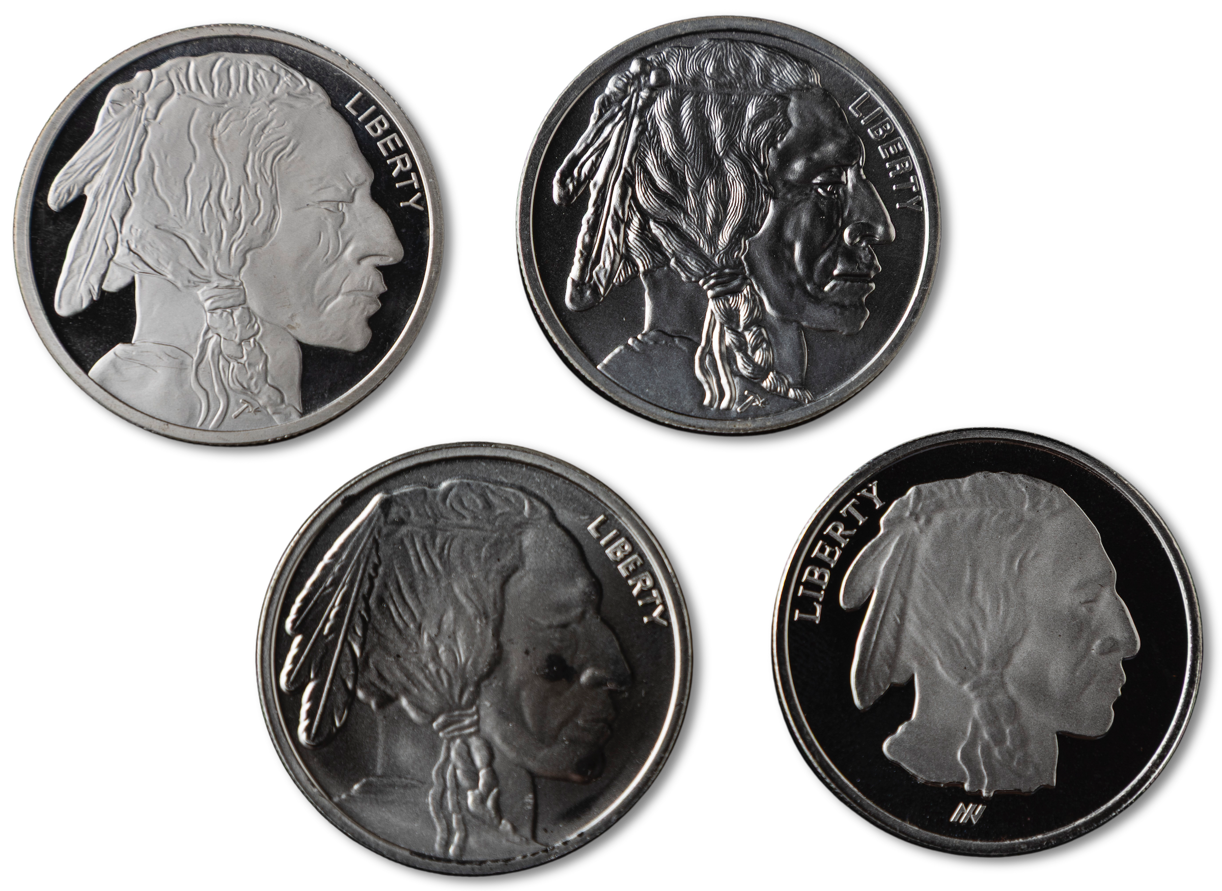 1 Ounce Buffalo Silver Rounds (Various Mints) | Battalion Metals